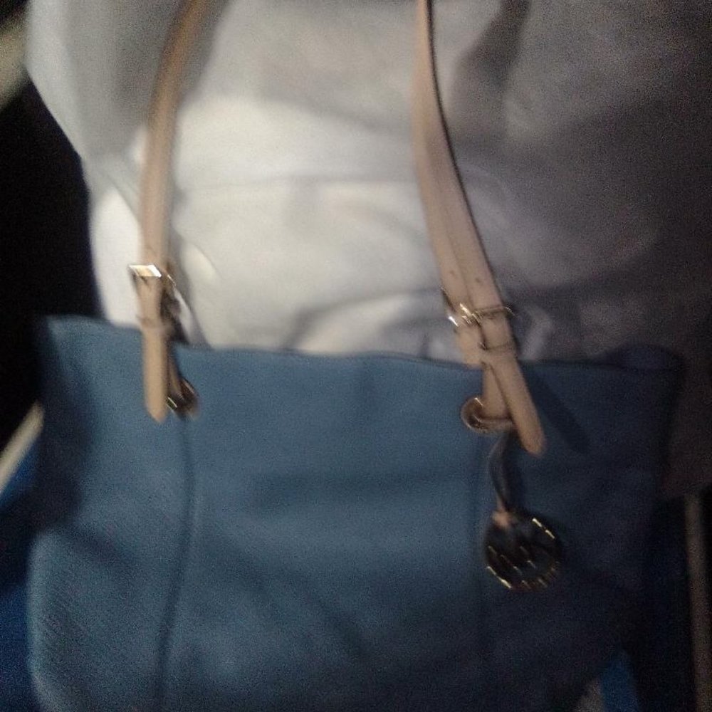 Light blue Micheal kors purse